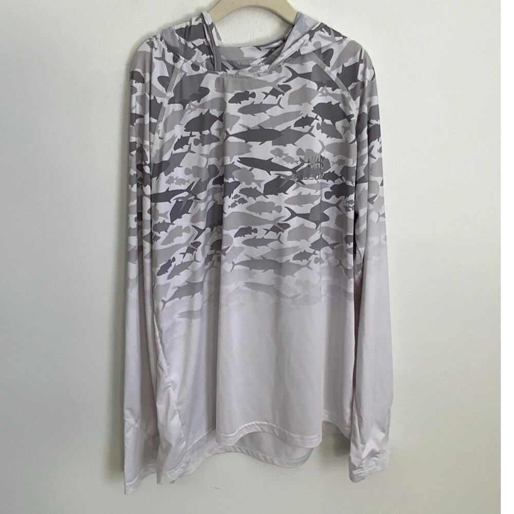 Bassdash long sleeve hoodie youth large